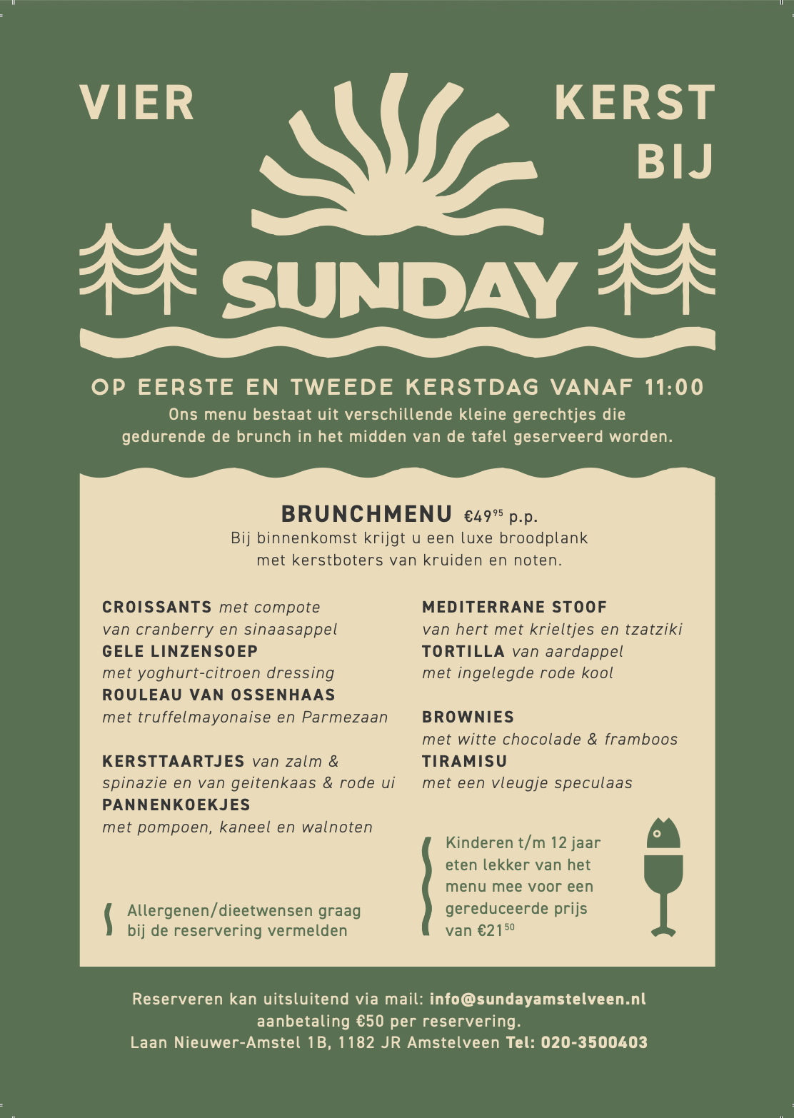 Kerst Sunday Amstelveen